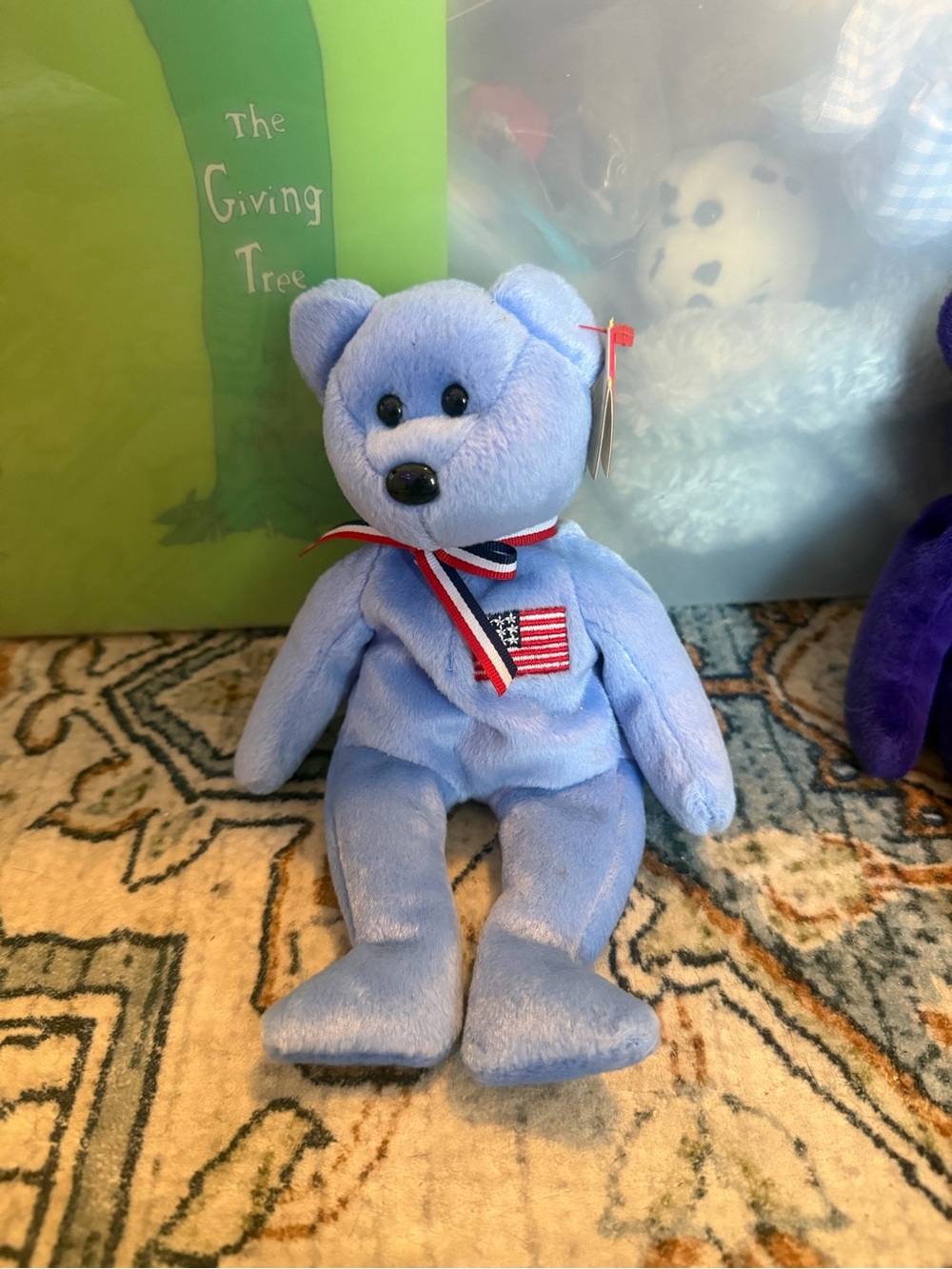 Vintage 2001 Ty Beanie Baby – "America" 9/11 Remembrance